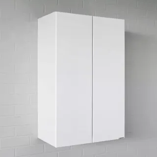 Шкаф подвесной Comforty для ванной универсальный 50 см , белый глянец